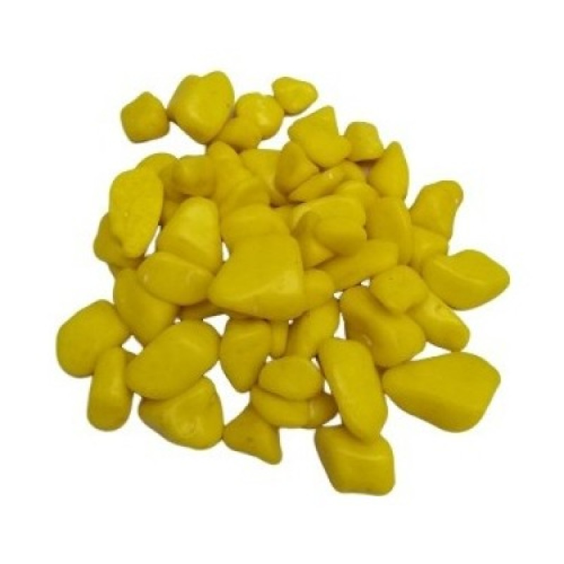 AKVARYUM TAŞI 10 KG ( BOYUT NO: 1 )  RENK: SARI